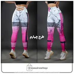 لگ بیندر طرح دار زنانه نایک (Nike) - (کد: 1614)