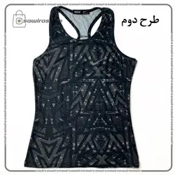 تاپ تمرینی طرح دار زنانه نایک (Nike) - (کد: 1618)