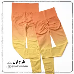 لگ سیملس اوریجینال آمبره پشت چین دار زنانه - (کد: 1656)