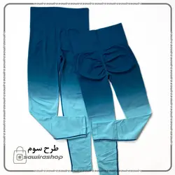 لگ سیملس اوریجینال آمبره پشت چین دار زنانه - (کد: 1656)
