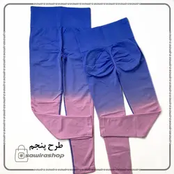 لگ سیملس اوریجینال آمبره پشت چین دار زنانه - (کد: 1656)