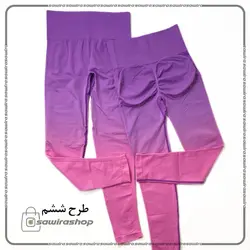 لگ سیملس اوریجینال آمبره پشت چین دار زنانه - (کد: 1656)