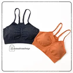 نیم تنه سیملس جلو‌ چین دار بندی - (کد: 1660)