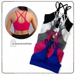 نیم تنه فلکس جلو پیچ دار زنانه - (کد: 1684)