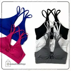 نیم تنه فلکس جلو پیچ دار زنانه - (کد: 1684)