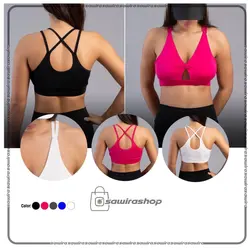 نیم تنه فلکس جلو پیچ دار زنانه - (کد: 1684)