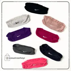 هدبند پشت کش رنگی زنانه نایک (Nike) - (کد: 1693)