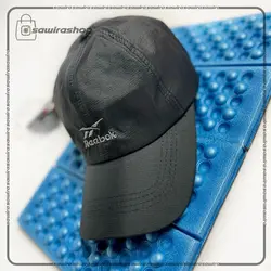 کلاه مشکی ریباک (Reebok) با کِش قابل تنظیم - (کد: 1409)