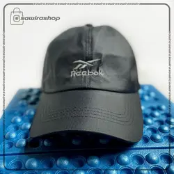 کلاه مشکی ریباک (Reebok) با کِش قابل تنظیم - (کد: 1409)