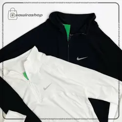 بلوز نیم زیپ آستین بلند فینگردار زنانه نایک (Nike) - (کد: 1473)