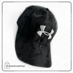 کلاه مردانه آندرآرمور (Under Armour) مشکی با بند قابل تنظیم - (کد: 1424)