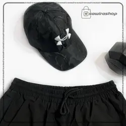 کلاه مردانه آندرآرمور (Under Armour) مشکی با بند قابل تنظیم - (کد: 1424)