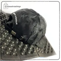 کلاه مردانه آندرآرمور (Under Armour) مشکی با بند قابل تنظیم - (کد: 1424)