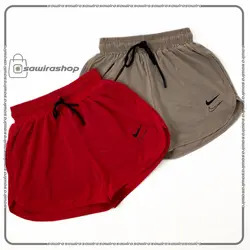 شورتک آیرو کشاله دار جیبدار زنانه نایک (Nike) - (کد: 1724)