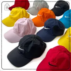 کلاه ورزشی رنگی گلدوزی زنانه نایک (Nike) - (کد: 1518)