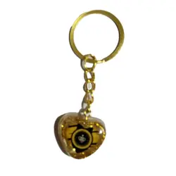 سرکلیدی قلبی  با لوگو سپاهان