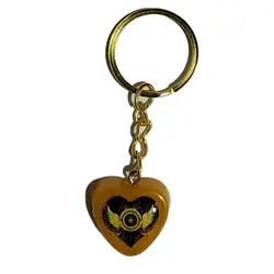 سرکلیدی قلبی  با لوگو سپاهان