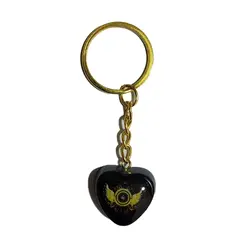 سرکلیدی قلبی  با لوگو سپاهان