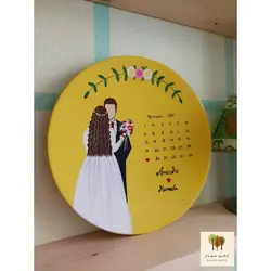 تقویم عروس و داماد