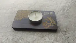 جاشمعی تبلیغاتی کوچک چوبی ام دی اف وارمر