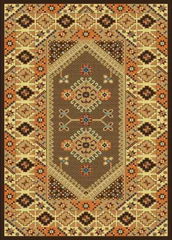 سوپر گلیم ماشینی کد GB-G43A-8190 - فرش ستاره کویر یزد