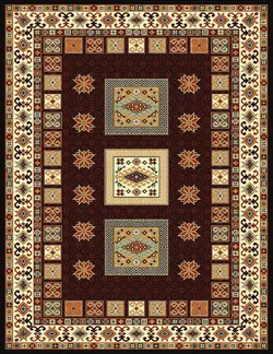 سوپر گلیم ماشینی کد GB-G54A-8290 - فرش ستاره کویر یزد
