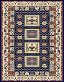 سوپر گلیم ماشینی کد GB-G54H-8590A - فرش ستاره کویر یزد