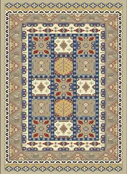 سوپر گلیم ماشینی کد GB-L004-8533 - فرش ستاره کویر یزد