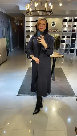 پالتو مخمل کبریتی مزونی رایحمثا