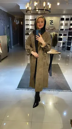پالتو مخمل کبریتی مزونی رایحمثا