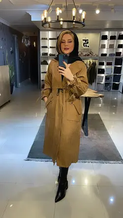 پالتو مخمل کبریتی مزونی رایحمثا