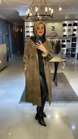 پالتو مخمل کبریتی مزونی رایحمثا