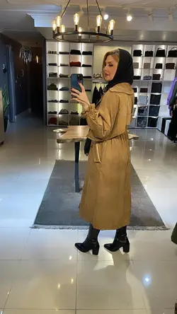 پالتو مخمل کبریتی مزونی رایحمثا