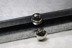 تنور گازی رنگ کوره ای (آبی) جوجه گردان سایز متوسط ساج 32 سانت