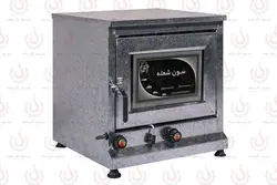 تنور گازی گالوانیزه دوسینی سایز متوسط ساج 32 سانت