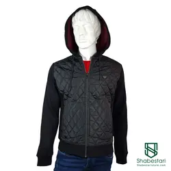 سویشرت دورس طرح کاپشنی کلاه دار کد126462