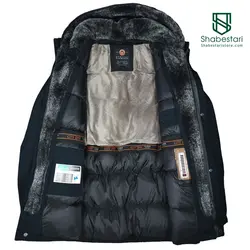 کاپشن اور سیتی زد دماسنج دار (سرمه ای ) کد 128483