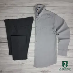 پیراهن نخ پنبه آستین بلند سپنتا101575