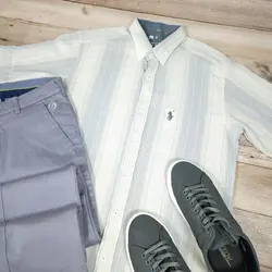 پیراهن کنفی آستین کوتاه تگزاس