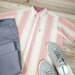 پیراهن کنفی آستین کوتاه تگزاس