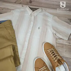 پیراهن کنفی آستین کوتاه تگزاس