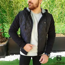 سویشرت شمعی کلاه دار کد 126803