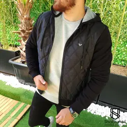 سویشرت شمعی کلاه دار کد 126803