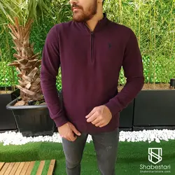 بلوز سلانیک زیپ دار پولو کد 120806