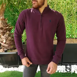 بلوز سلانیک زیپ دار پولو کد 120806