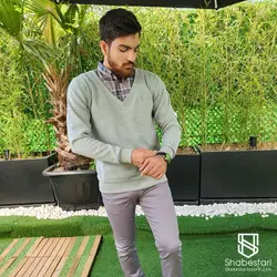 بلوز سلانیک یقه پیراهنی کد 120415