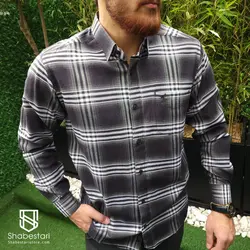 پیراهن چهارخانه آستین بلند آرمان کد 101823