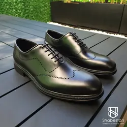 کفش چرم طبیعی زیار کد 110854