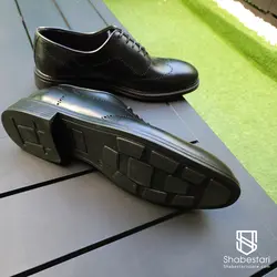 کفش چرم طبیعی زیار کد 110854