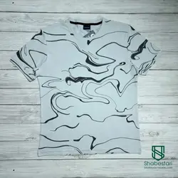 تیشرت نخ پنبه چریکی کد 104144